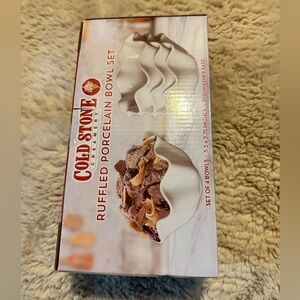 🆕 Cold Stone Ice Cream Bowls